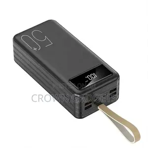 High Capacity Triple Input 4 USB Output 50000mah Power Bank