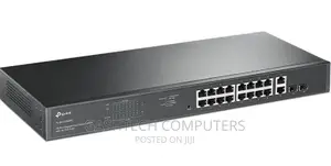 Tp-Link 18-Port Gigabit Switch 16-Port Poe+ -Tl-Sg1218mpe
