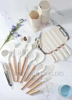 Executive and High Quality 19pcs Silicon Spoons