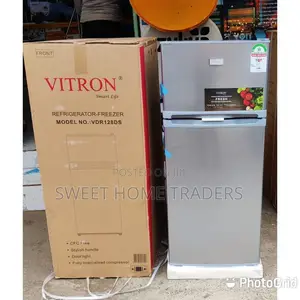 Vitron VDR128DS Double Door Refrigerator 125L