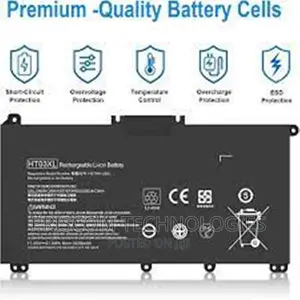 HT03XL Battery for HP 250 G7 Notebook, Pavilion14-Ce 14-Cf 1