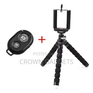 Phone Tripod, Flexible Sponge Mini Tripod Cellphone Tripods