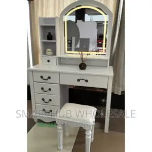 Executive Dressing Table White