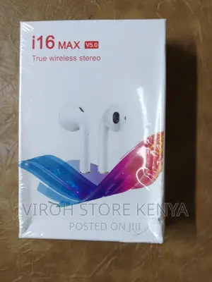 I16 Max V5.0 TWS True Wireless Earbuds 100hrs Play Time