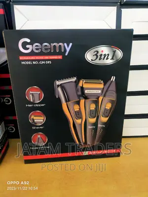Rechargeable Shaver and Trimmer, 3 in 1