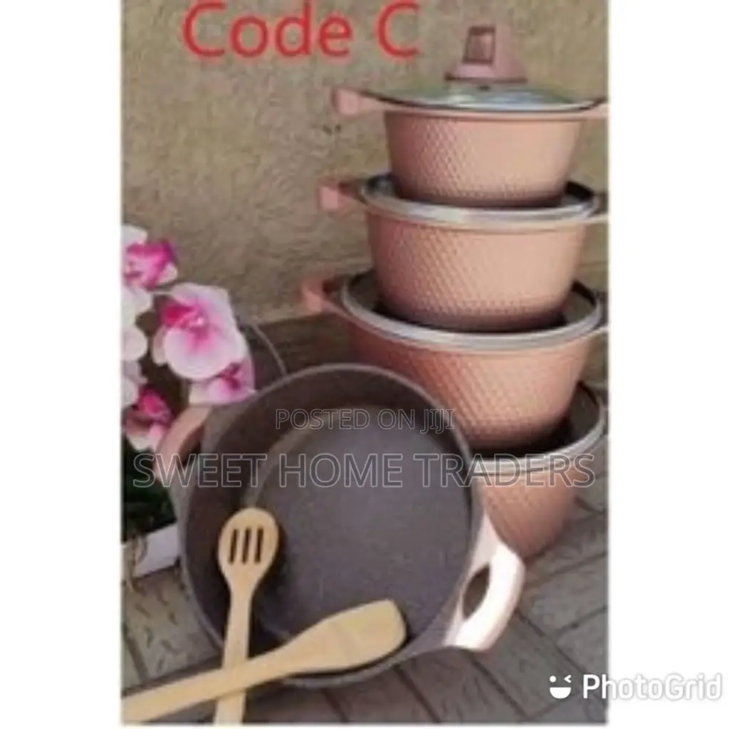 Unique Granite Quality Cookware 12pc Sets