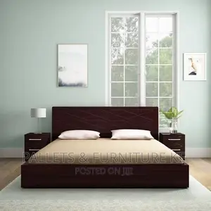5 by 6 Mahogany Bed