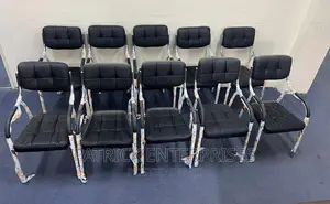 Imported Morden Chrome Visitors Chairs
