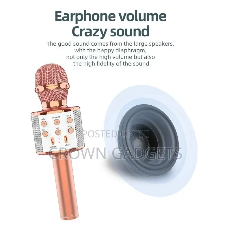 Handheld Microphone, Other, USB Microphone, Shock Mount, Han