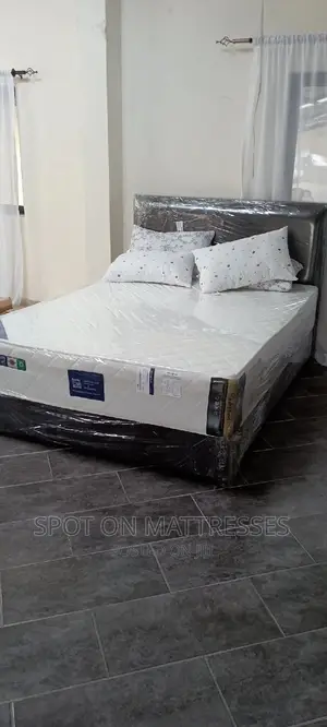 Pure White Orthopedic Spring Mattress {5×6 10inch Thick}