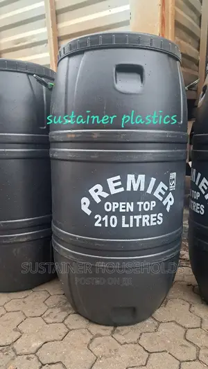 210 Litre Open Top Plastic Tank