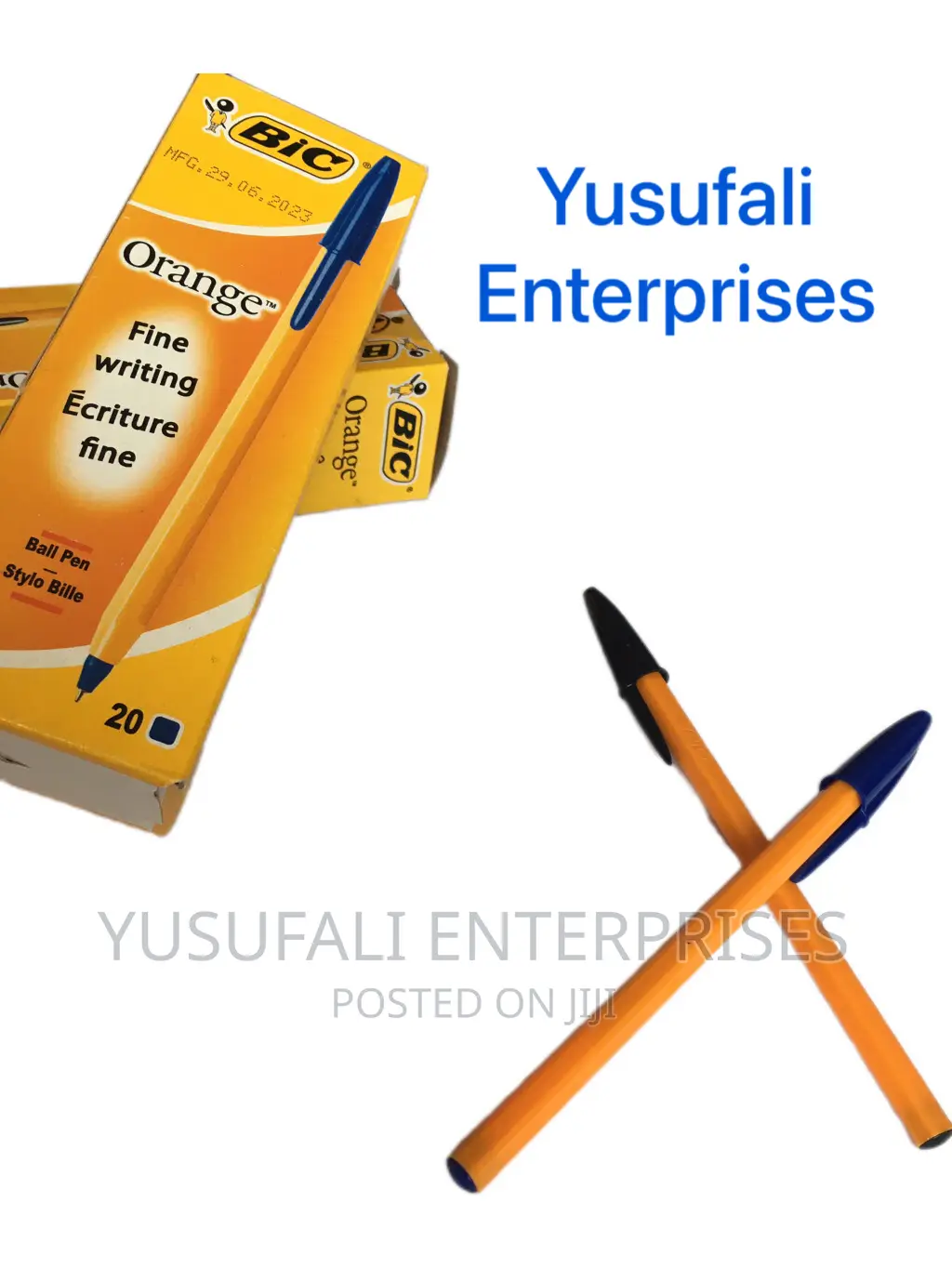 Bic Pens in Orange Box Wholesale