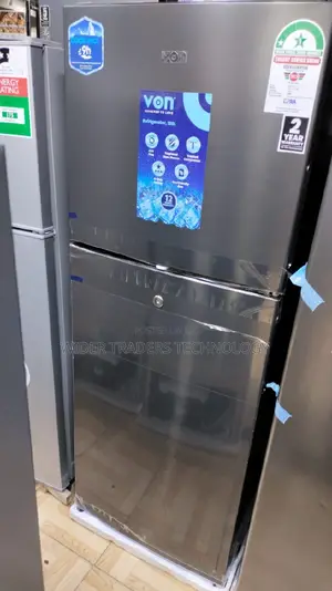 Von VART-18DMK Double Door Fridge 138L - Silver