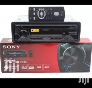 New Sony CDX-1201 Car Stereo, With Usb/DVD/Aux Cable.