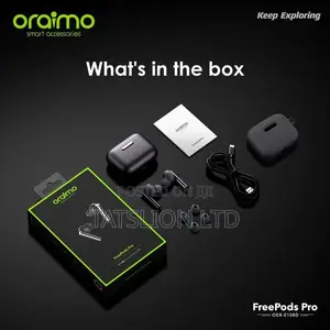 Oraimo Freepods Pro ANC Wireless Earbuds New