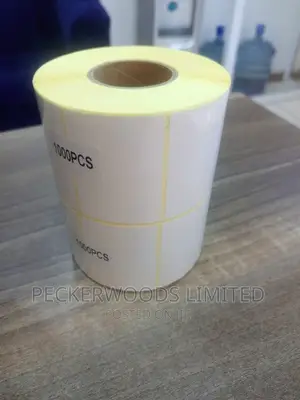 White 58*43 Thermal Label With 1000 Stickers
