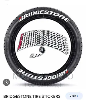 Buy Bridge Stone Tire Stickers/ Tire Stickers