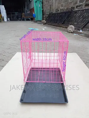 Dog Cage / Dog Kennel Medium Foldable Stainless Steel