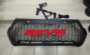 Hilux 2020+ Front Grille With LED Revo Logo