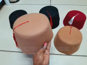 Beige Oga Hats