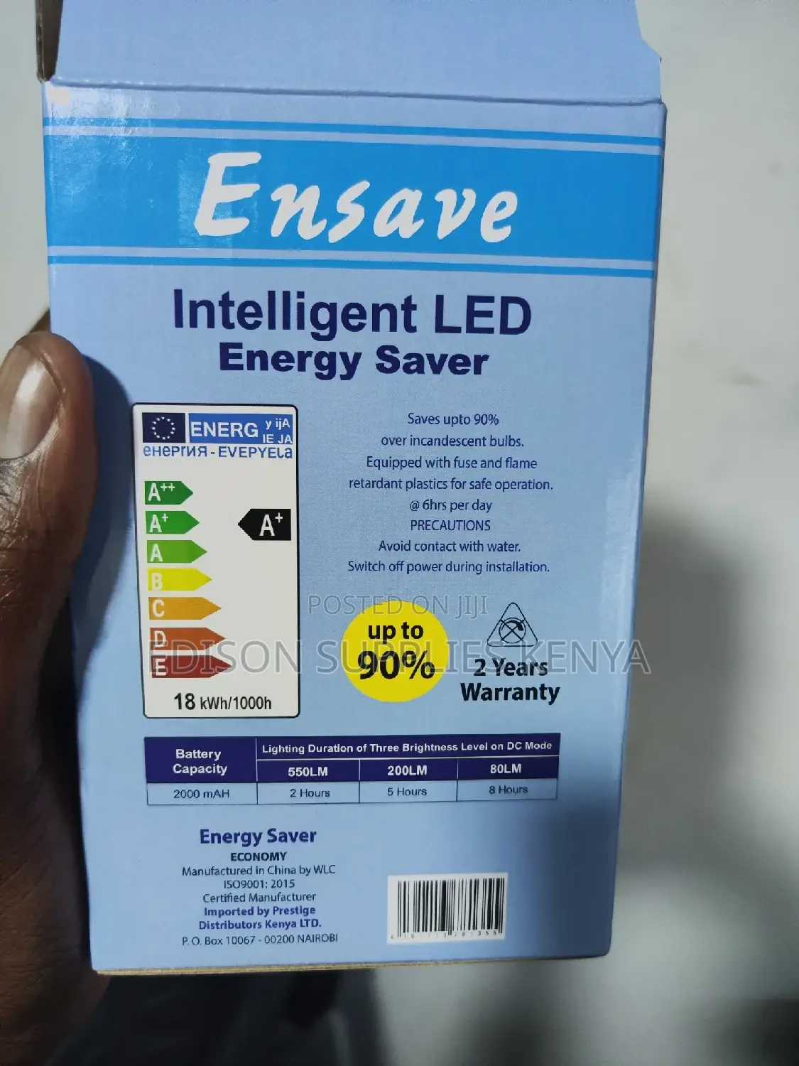 Ensave Intelligent Bulbs 18 Watts Bright Emergency Bulbs 18w