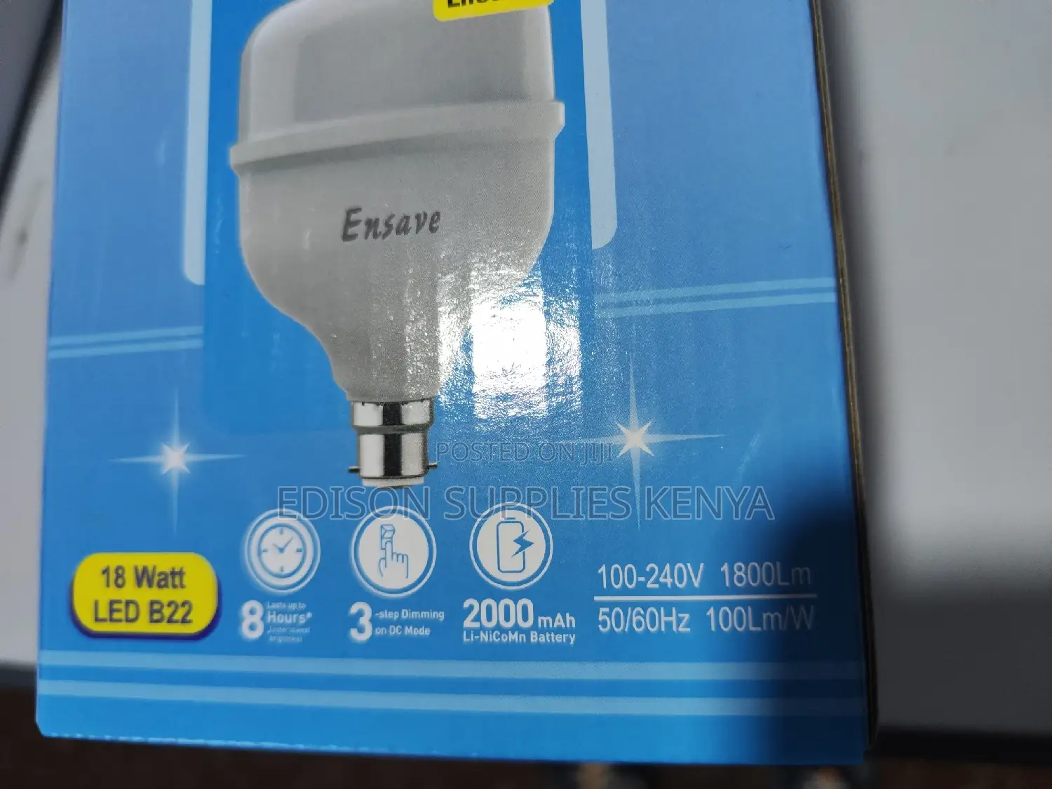 Ensave Intelligent Bulbs 18 Watts Bright Emergency Bulbs 18w