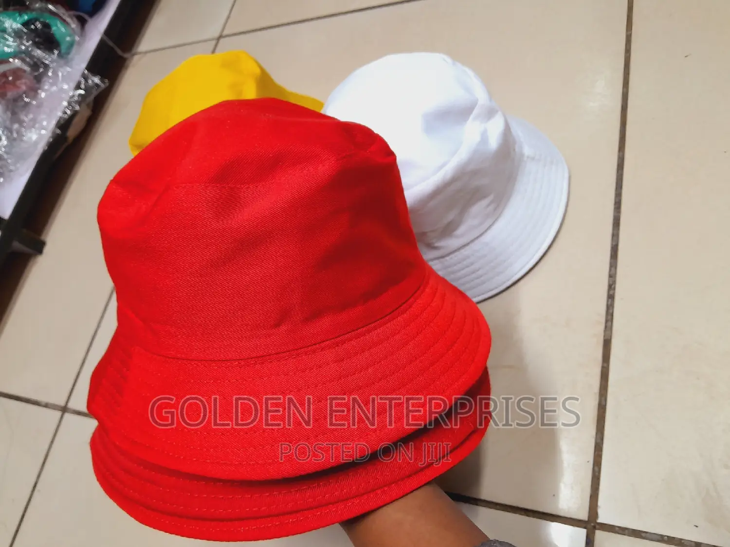 Red Bucket Hat