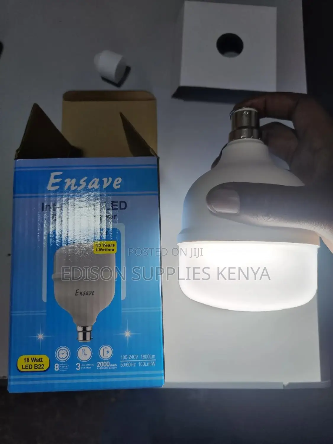 Ensave Intelligent Bulbs 18 Watts Bright Emergency Bulbs 18w