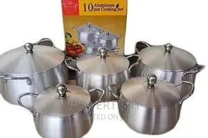 10pcs Aluminum Cooking Pot