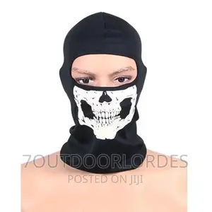 Outdoor Facemask Balaclava With Skull