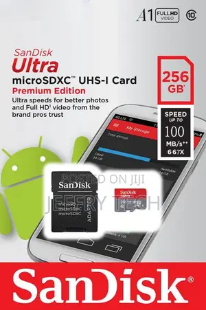 Sandisk 256gb Ultra Uhs-I Microsdxc Memory Card