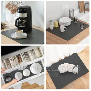 * Kitchen Absorbent Dish Drying Mat