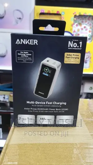 Anker Prime 20,000mah Power Bank (200W)