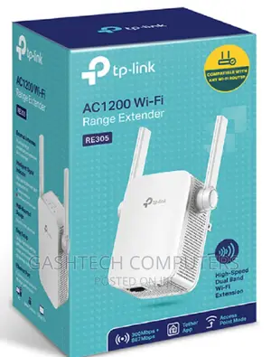 Tp-Link AC1200 Wireless N Wall Plugged~Extender - TL-RE305