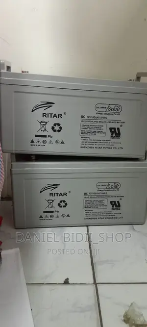 Ritar 12v 100ah Gel Deep Cycle Battery