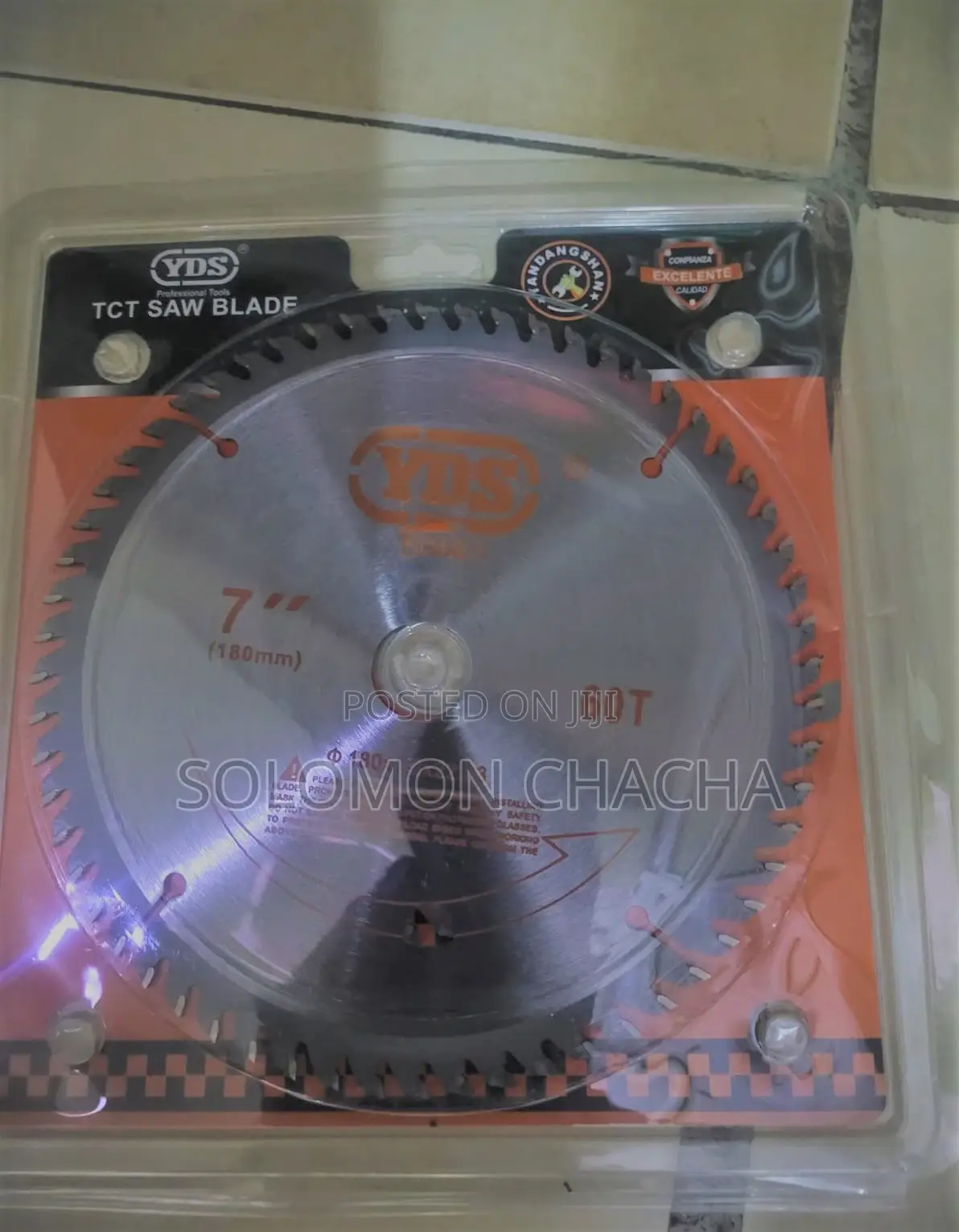 7" Wood Saw Blade 60T
