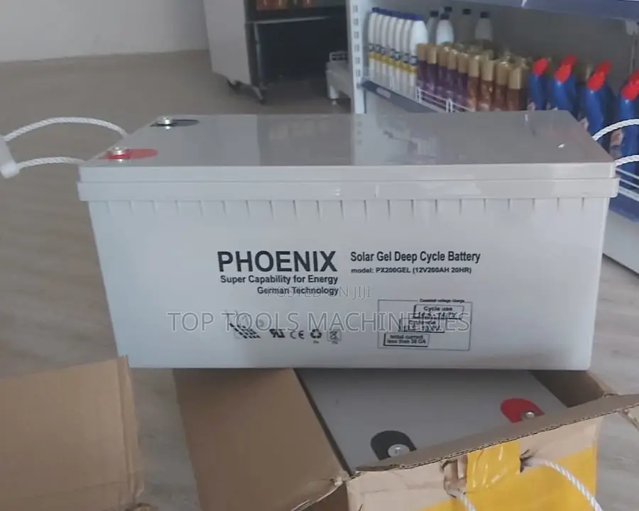 Phoenix Solar Gel Deep Cycle Battery 200ah 12v