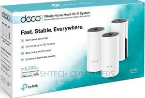 Tp-Link Deco M4 Ac1200 Whole Home Mesh Wi-Fi System (3 Pack)