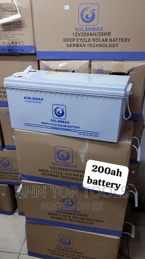 Solarmax Deep Cycle Solar Battery 200ah 12v