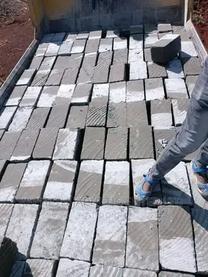 Blue Machine Cut Stones 