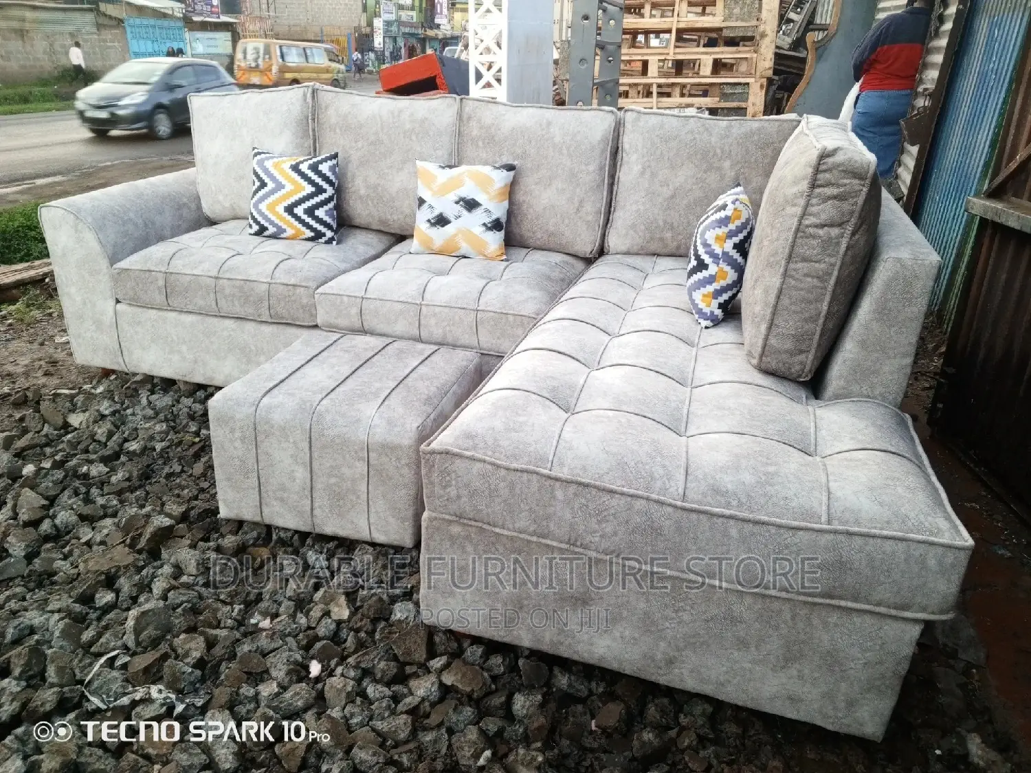 6 Seater L Shape Sofa