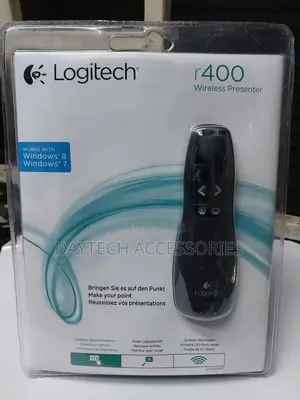 Logitech R400 Wireless Presenter Red Laser Pointer