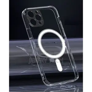 Apple iPhone 11 Pro Magnetic (SLIVER) Transparent Wireless C