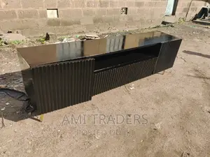 Golden Black Tv Stand (6ft)