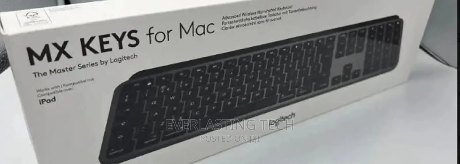 ,Logitech MX Keys for Mac Advanced Wireless Illuminated Keyb