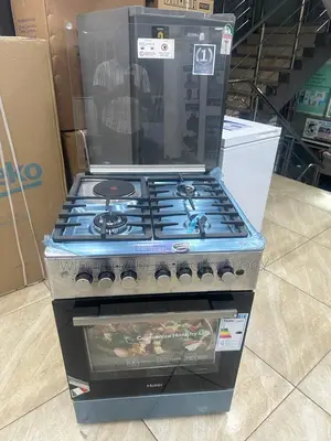 Haier 3gas + 1electric 60X60 Cooker With Electric Oven - HC