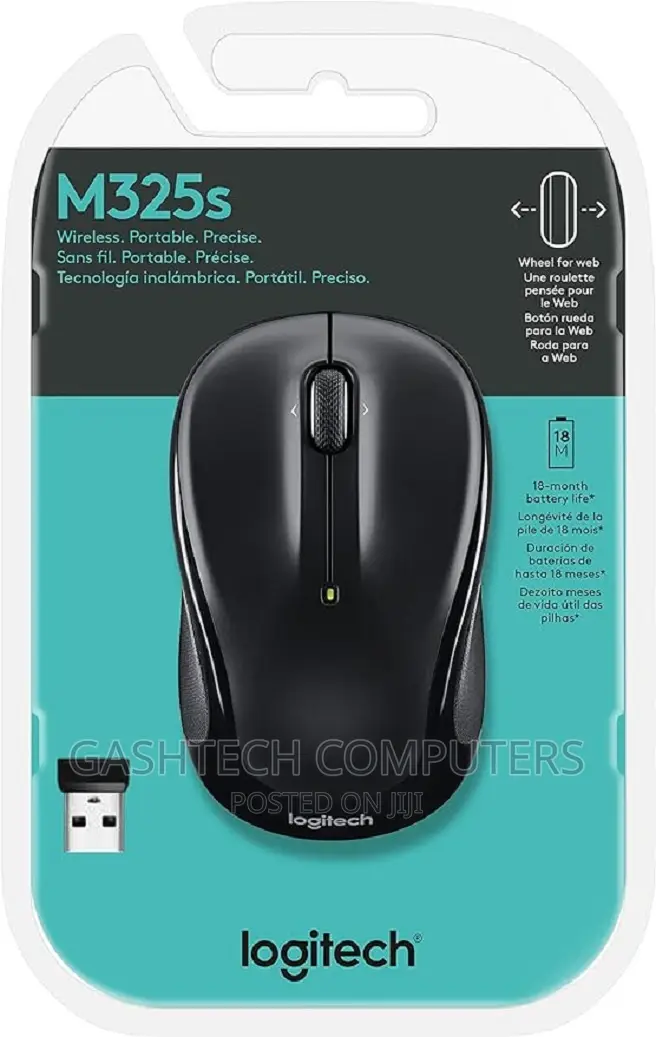 Logitech M325s Wireless Mouse// M325s Logitech Wireless M325