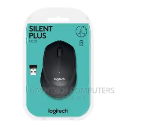 Logitech Wireless Mouse M330s SILENT PLUS - BLACK