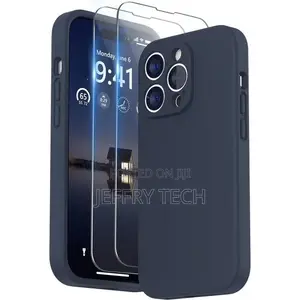 iPhone 14 Pro Max Case With 2 Replaceable Screen Protectors