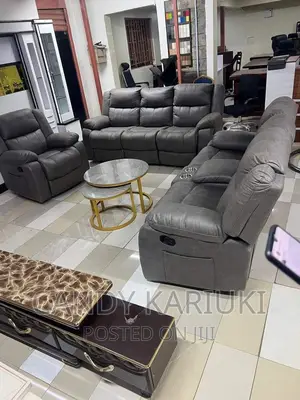 Modern 6 Seater Recliner Sofa Set